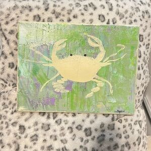 “Ghost Crab” - Painting by me 
Original Painting on Canvas